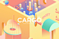 Le Cargö s11 : For the second consecutive year, the concert hall showcasing the current music scene in Caen, Le Cargö, has entrusted Murmure with designing its visual identity. For the 2016-2017 season, the surreal graphic universe draws inspiration from 