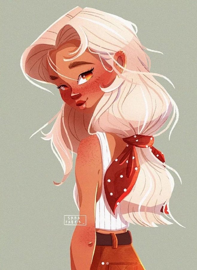 设计与插画超话 来自Sara Fabe...