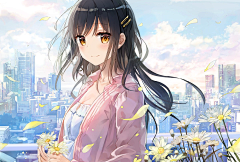 花忧婼采集到校园女生底图