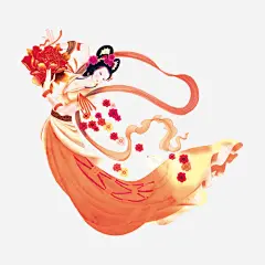 嫦娥奔月免抠素材_元小素 https://iipng.com 中秋节 素材 节日