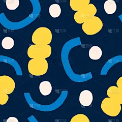 背景分离,形状,可爱的,四方连续纹样,几何形状,纺织品,简单,现代