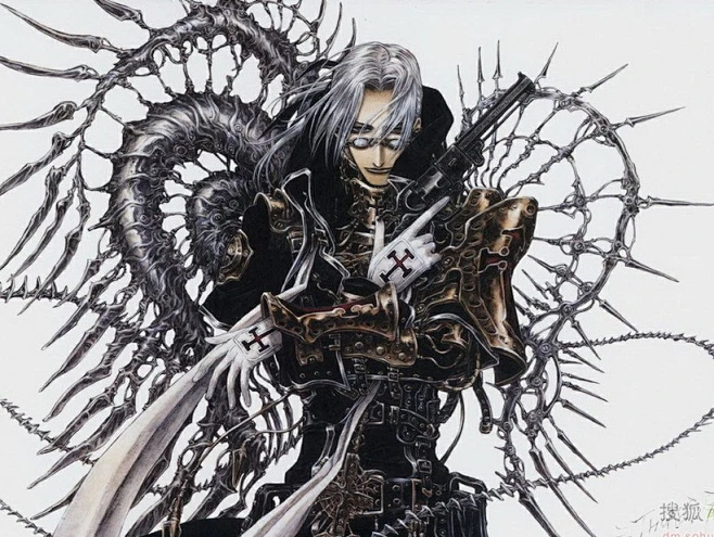 《圣魔之血》华丽哥特原画集 第二辑_原画集_漫域_中国动漫综合门户-花瓣网