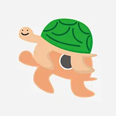 可爱的小乌龟免抠素材_新图网 https://ixintu.com PNG 动物 小乌龟 海产品