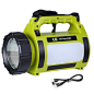 Amazon.com : LE 1000lm Rechargeable Outdoor LED Spotlight, 10W CREE T6 LED Searchlight, Dimmable Camping Lantern, 3600mAh Power Banks, 3 Modes, SOS, LED Area Light, Waterproof, High Power Beam Flashlight Torch : Sports & Outdoors