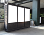 Collection of billboard banner sign shop windows advertising board pole Wall Street (7)