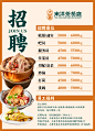 招聘海报 应聘