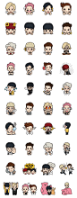 EXO - LINE Creators' Stickers#表情##表情包##贴纸#采集@XiaoxiHuang 