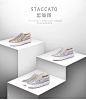 【思加图staccato U9I07AM5 金色】STACCATO/思加图春季专柜同款金色牛皮革女鞋（冲孔）U9I07AM5