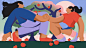 Janice Chang's art comes from the tapestry of people : The LA-based illustrator's art comes from the tapestry of people.
