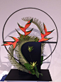 Tropical Flower Arrangement, Garden Club of Honolulu, May 2015