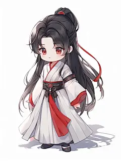 Q版古风美男