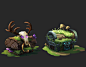 chest Icon Game Art game asset UI fantasy druid forest