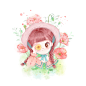 想去春游了_紫粟__插画师作品_涂鸦王国gracg.com