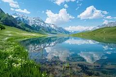 湿地公园自然风景壁纸