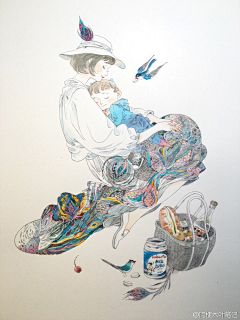 HI小马哥采集到中国画师(偏纸本)二