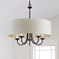 Drum Pendant in Antique Bronze by Progress Lighting