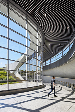 地铁车站设计UCD采集到约克大学地铁站，多伦多_大学校园的新门面