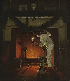 美国插画大师诺曼·洛克威尔作品