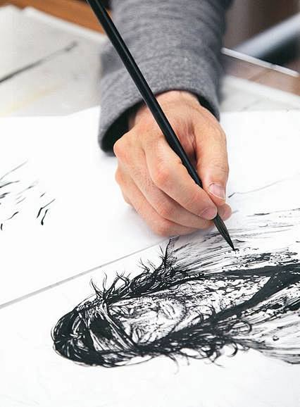 【收藏】井上雄彦画展回顾，绘宫本武藏记录...