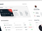 The Constant dashboard design ui-migulko user experience user interface payment design cart card dashboard ux dashboard ui activity payment money money flow statistic dash dashboard design web dashboard design ux ui