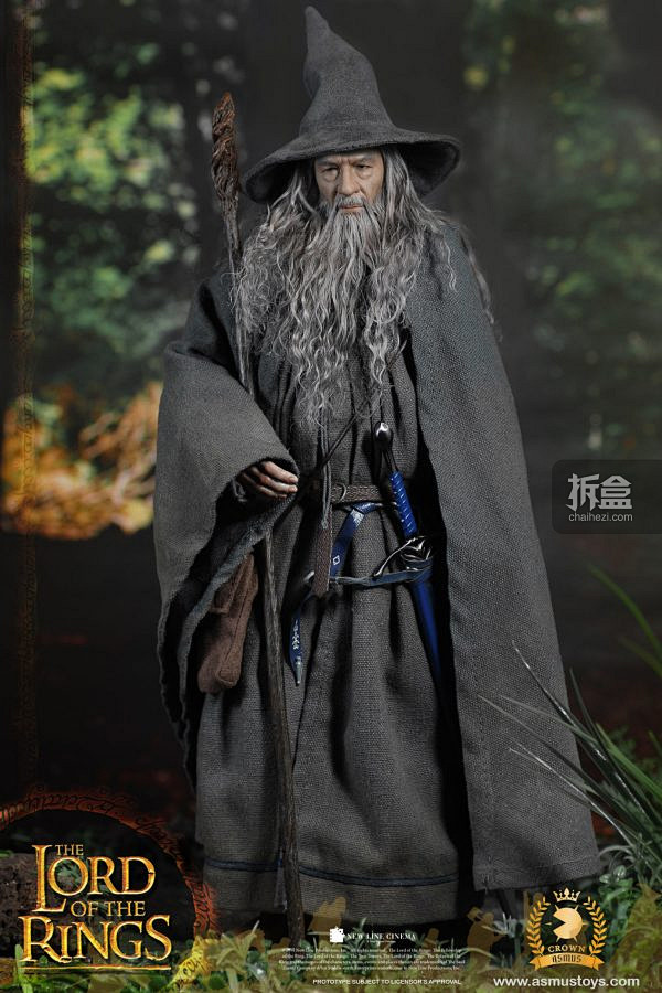 ASMUS TOYS 指环王魔戒 灰袍巫师 甘道夫2.0 1/6可动人偶 - 拆盒网 : ASMUS TOYS发布指环王魔戒-灰袍巫师甘道夫2 ...