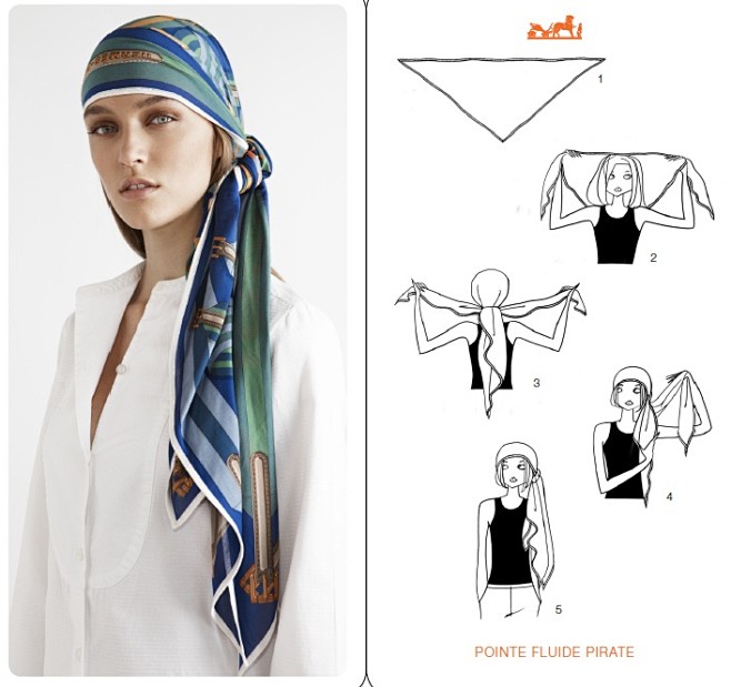 Hermes Scarf Cards