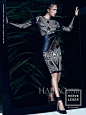【图】定格神秘性感的丛林探险！荷芙妮格 (Herve Leger) 2014春夏女装广告大片：Alla Kostromichova演绎_第2页_Herve Leger_海报时尚网
