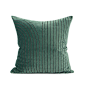 MISSLAPIN 简约现代样板间沙发客厅卧室绿色绣花方枕靠包靠垫抱枕-淘宝网