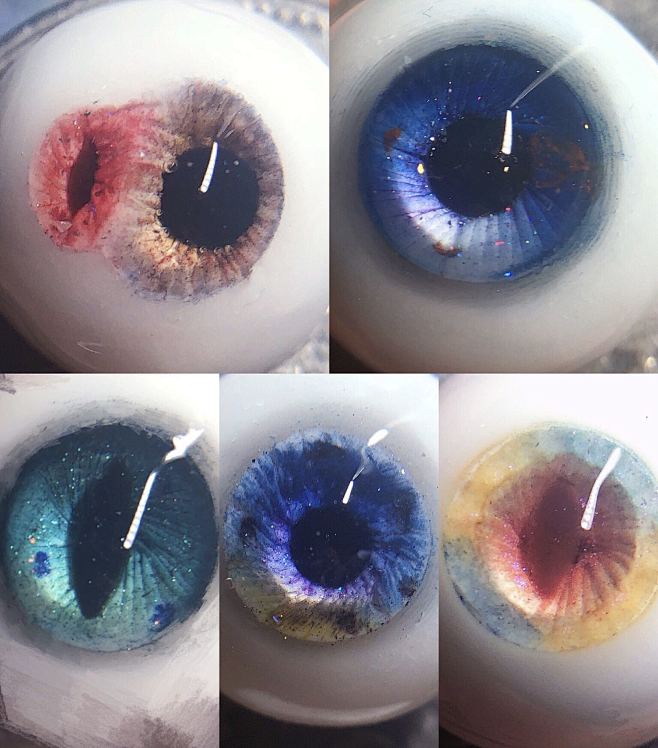 bjd 树脂眼 眼珠 猫瞳兽瞳 4分3分...