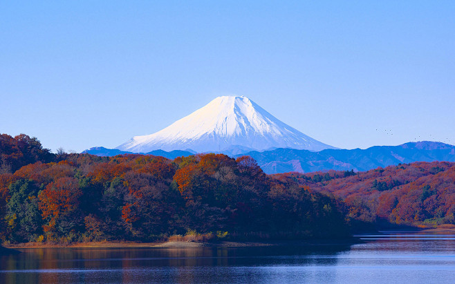 日本秋天风景图片高清电脑桌面壁纸