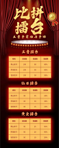 金融保险达成率喜报表彰长图表格海报