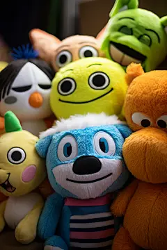 毛绒公仔儿童玩具选购