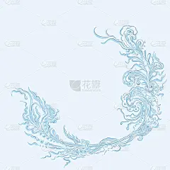 背景手绘标签