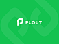 PLOUT logo design