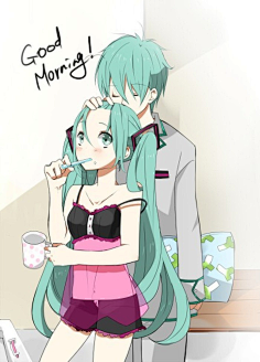 双葱 初音miku 始音mikuo v家 p站清绮采集到女图动漫采集动漫 美丽