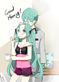 双葱 初音miku 始音mikuo v家 p站