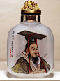 精美的中国君王主题内画艺术品|中国元素网