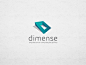 Dimense : Logo e cartão de visita para a Dimense Arquitetura e Computação Gráfica/Logo and business card to Dimense Archicteture and Computer GraphicsProjeto freelance/Freelance projectNaming e colaboração: Victor Xavier