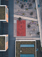 Drone view, aerial view, pitch, court and roof top HD photo by Yannik Wenk (@shotinraww) on Unsplash : Download this photo by Yannik Wenk (@shotinraww)