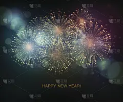 焰火,矢量,背景,节日,放焰火,新年前夕,请柬,事件,贺卡,色彩鲜艳