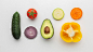 vegetables-fruit-arrangement-top-view_23-2148949676.jpg (1380×776)