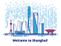 Welcome to Shanghai! city building asia shanghai china