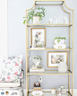 Oooh @_grits, you make our Silvia  Etagere look GOOD. Real good. (Pic and design by @_grits)