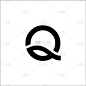 initials letter q logo