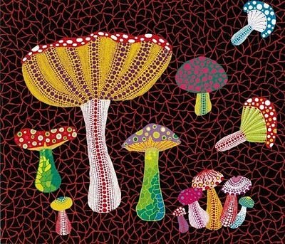 草间弥生波点图片_360图片