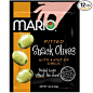 Mario Camacho Foods Seasoned Green Olives, Garlic, 1.05 Ounce (Pack of 12)