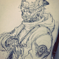 T.T.T, Stato Ozo : STATO / the time travelers 
character sketches (4)
