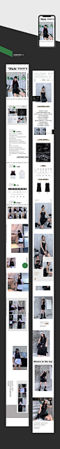 网红女装无线端首页 pc海报 无线端海报 详情页首页/专题设计_木易子设计作品--致设计
