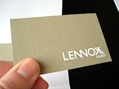 英国LENNOXX公司名片欣赏#卡片#