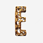 3D金属镂空字母E高清素材 3D 字母 金属 金色 镂空 元素 免抠png 设计图片 免费下载 页面网页 平面电商 创意素材